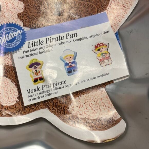 Wilton 2004 Little Pirate Cake Pan. - Picture 2 of 4
